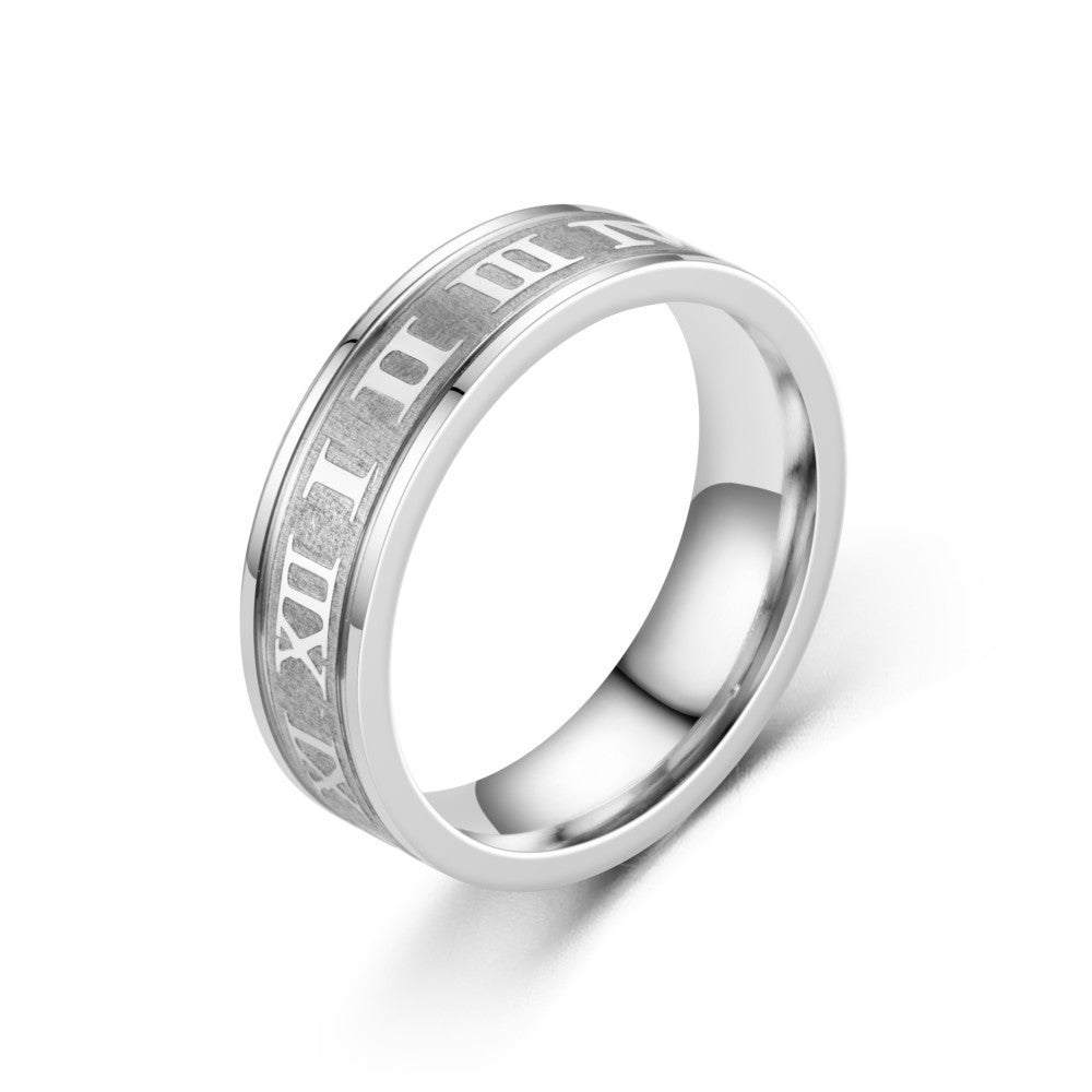 Bague en alliage à motif d’arc, tailles 6 à 12
