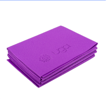 Tapis de yoga pliable en PVC, 4 ou 5 mm
