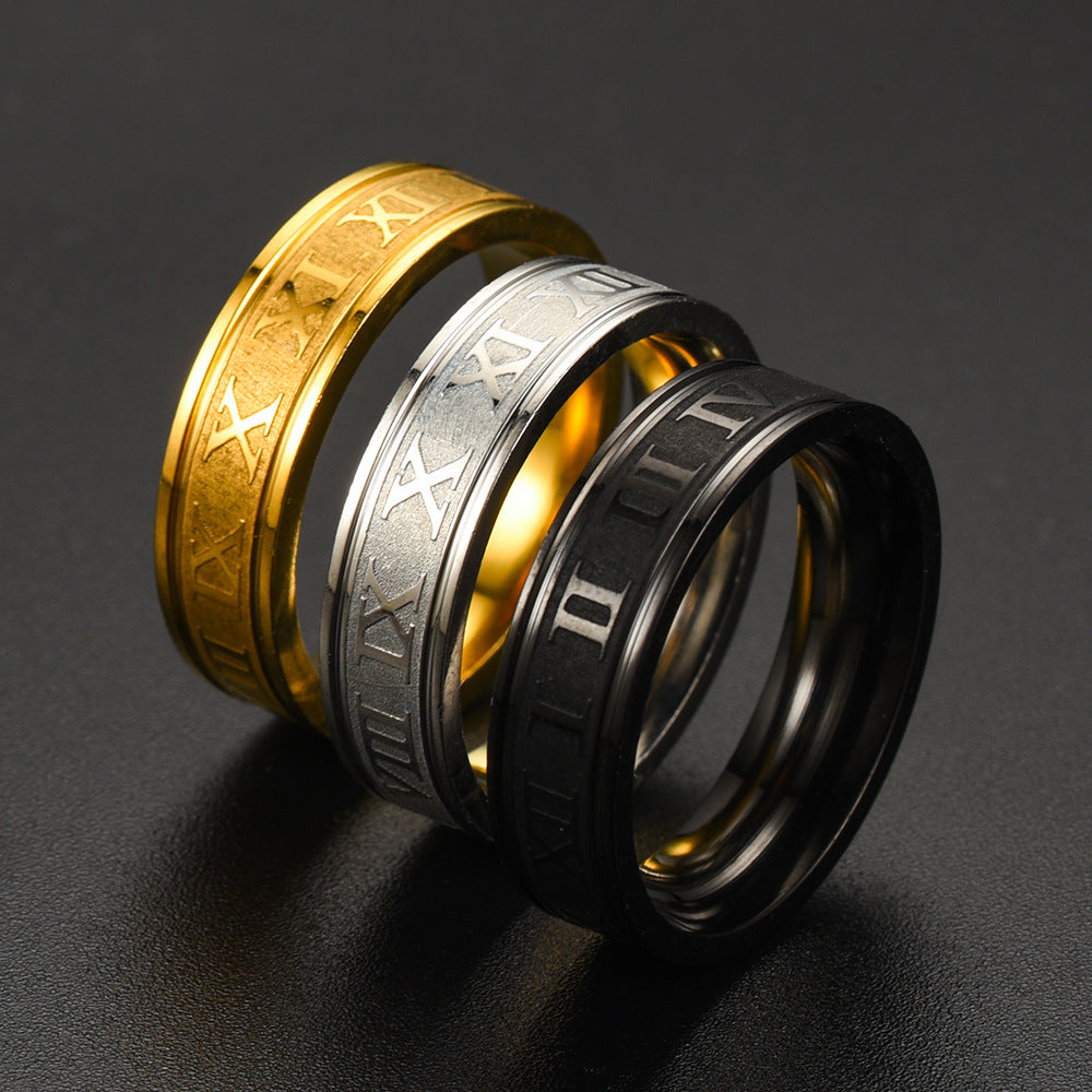 Bague en alliage à motif d’arc, tailles 6 à 12