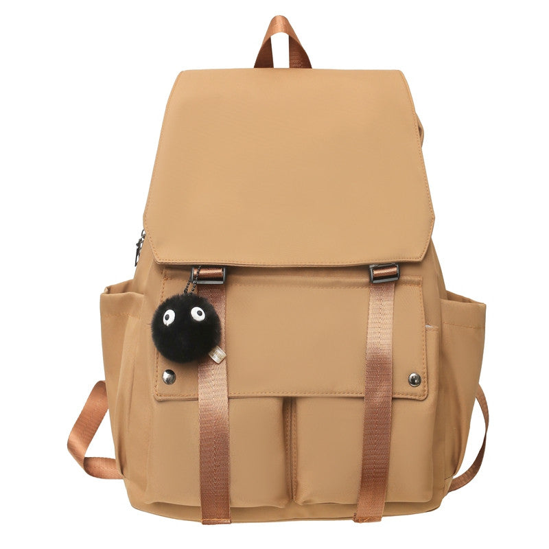 Sac à dos porté épaule avec pendentif, 4 coloris
