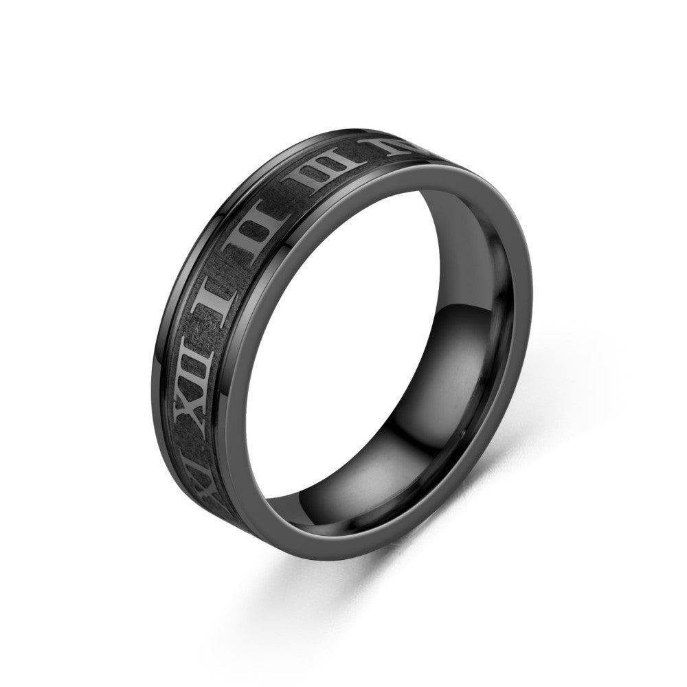 Bague en alliage à motif d’arc, tailles 6 à 12