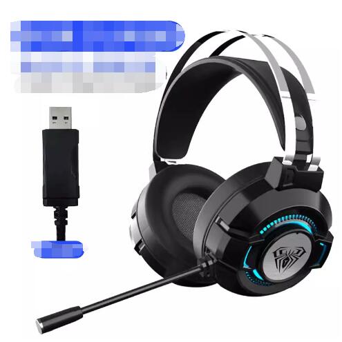Casque gaming SL-200 stéréo avec micro rétractable et LED