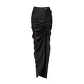 High Waist Split Long Skirt with Elegant Style