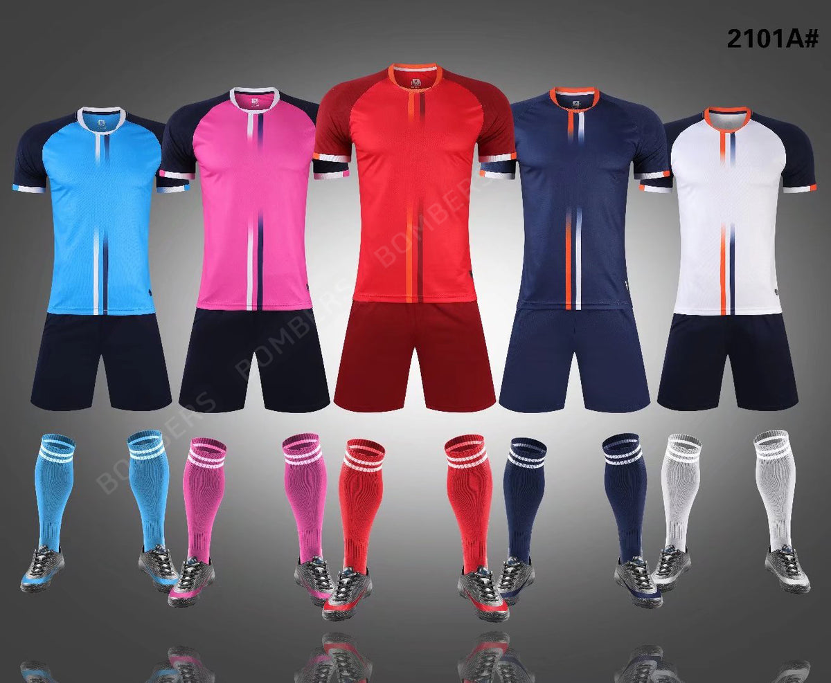 Ensemble de football homme, maillot et short à séchage rapide