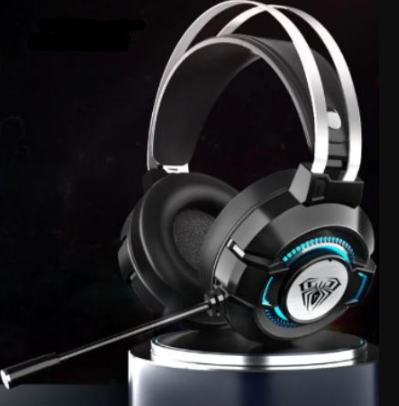 Casque gaming SL-200 stéréo avec micro rétractable et LED