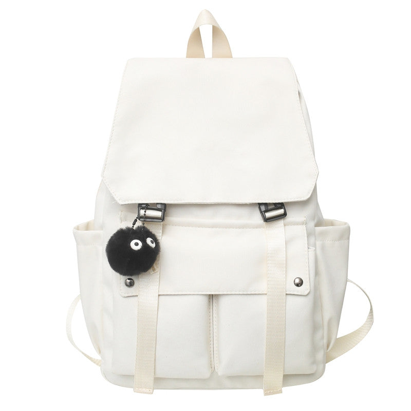 Sac à dos porté épaule avec pendentif, 4 coloris