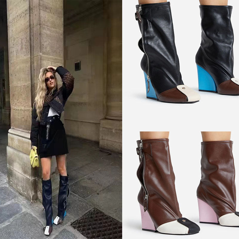 Large Size Women's Boots for Autumn and Winter