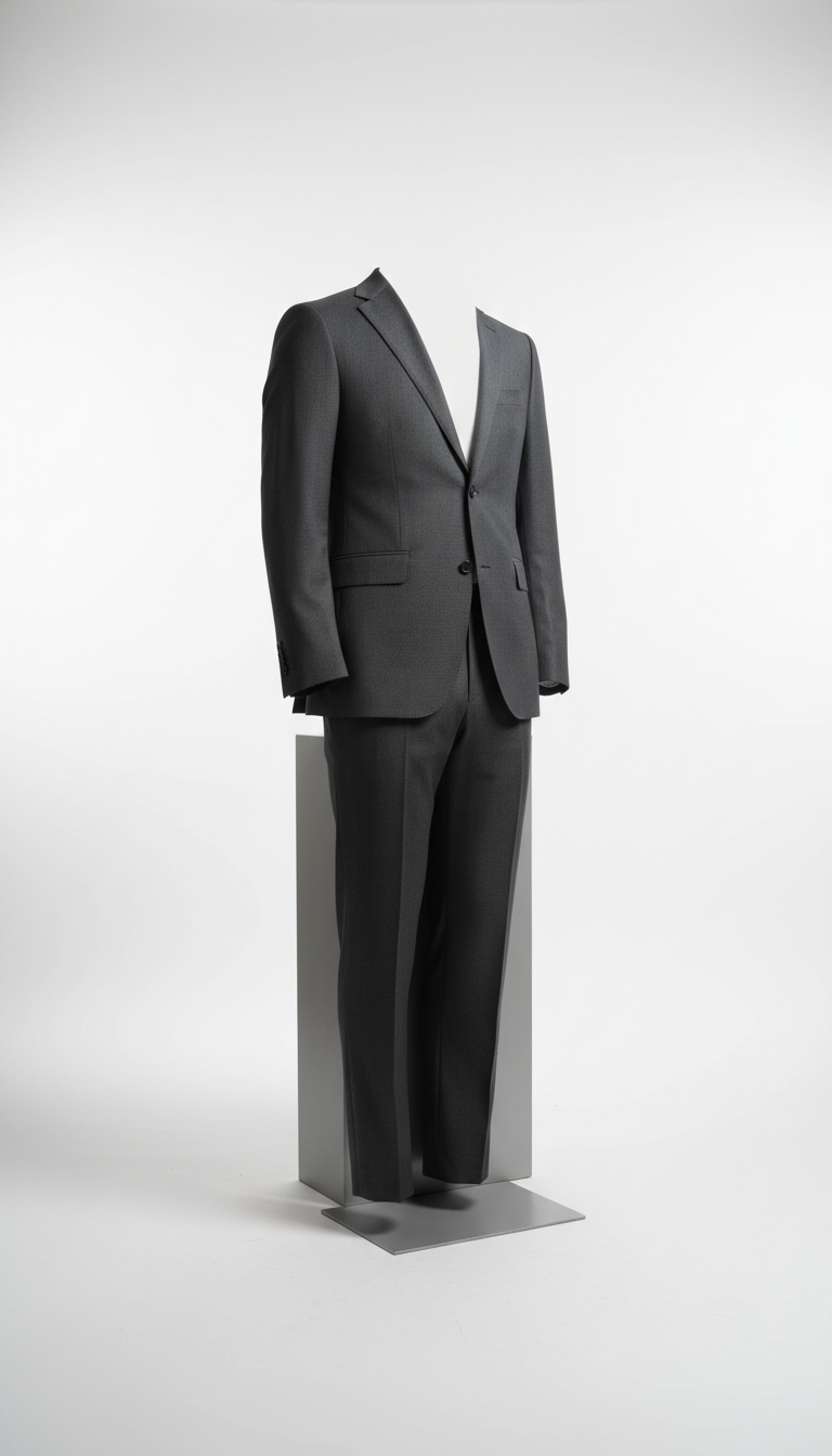 Costume homme graphite tailoring précis