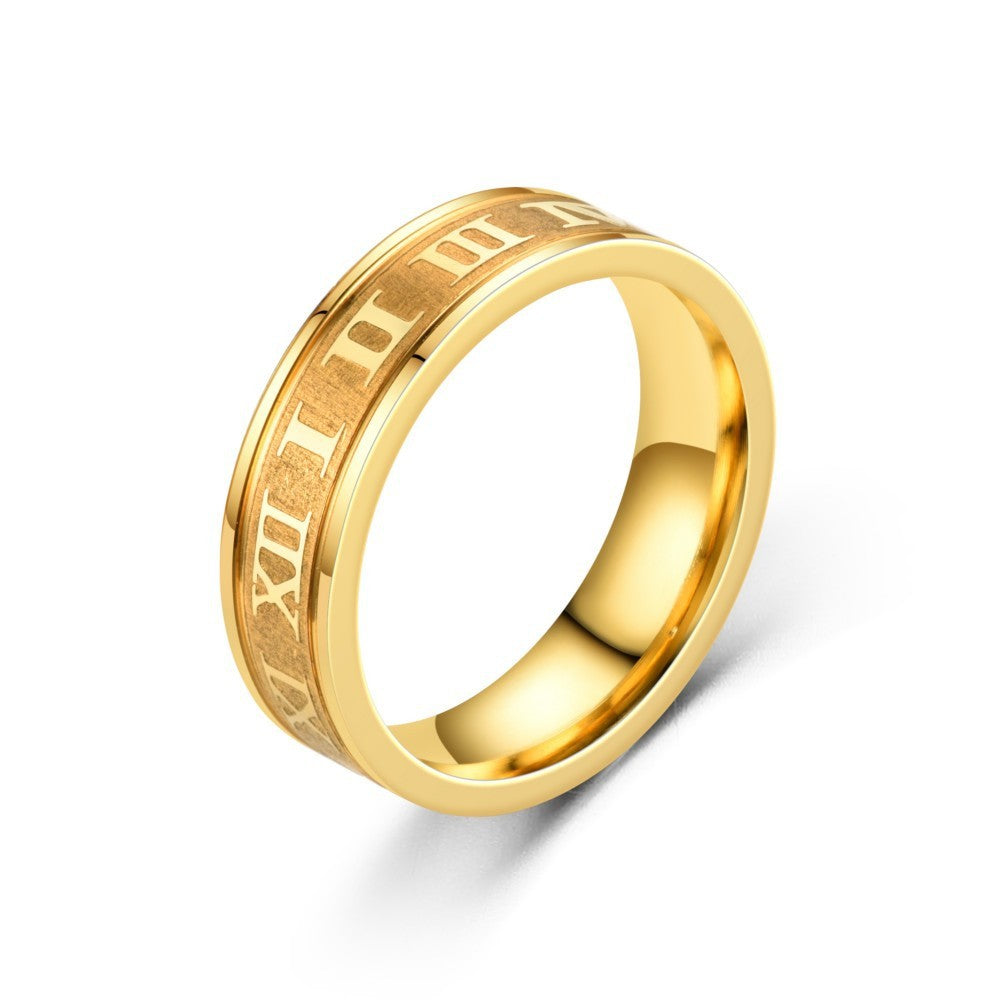 Bague en alliage à motif d’arc, tailles 6 à 12