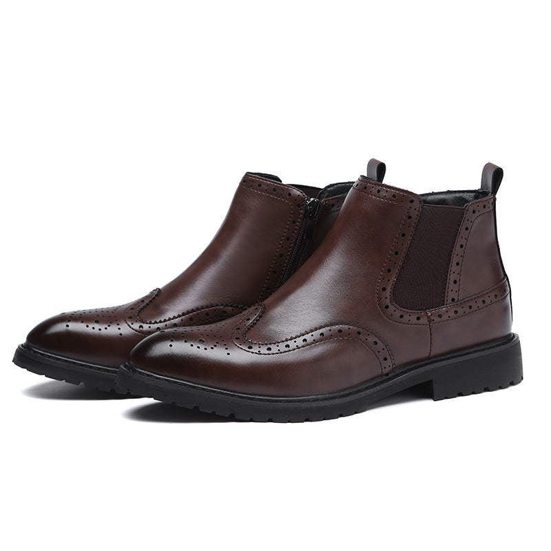 Bottes à bout pointu et fermeture zippée, 38 à 44